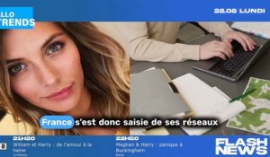 Miss France: Camille Cerf a accouché et révèle le prénom de son fils !