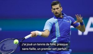 US Open - Djokovic : "Une grande joie"