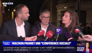 "12h sur la planète Mars": Bompard et Bardella "déçus" après la rencontre avec Macron