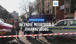 Des dizaines d'adultes et d'enfants ont péri dans un incendie qui a ravagé un immeuble de Johannesburg la nuit dernière, le dernier bilan faisant état de 73 morts.