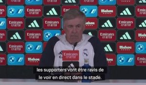 Real Madrid - Ancelotti : "Bellingham va être ravi de découvrir le Bernabéu"