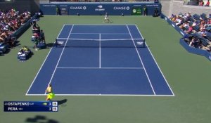 Ostapenko - Pera - Les temps forts du match - US Open