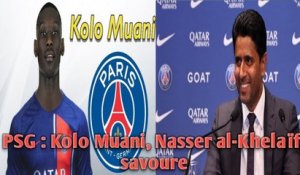 PSG : Kolo Muani, Nasser al-Khelaïfi savoure.