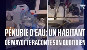 Pénurie d'eau: un habitant de Mayotte raconte son quotidien