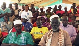 Diomandé Salimata, Fofana Dramane, Souleymane Koné et Koné Fofana en campagne pour les municipales à Djibrosso