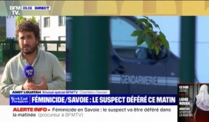 Féminicide en Savoie: le suspect va être déféré dans la matinée (info BFMTV)