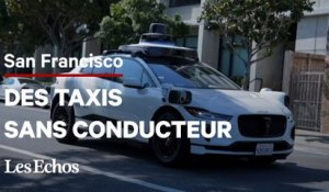 Des taxis sans conducteur font leurs débuts à San Francisco