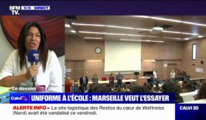Samia Ghali, maire adjointe (DVG) de Marseille: "Je suis favorable à l'uniforme à l'école"