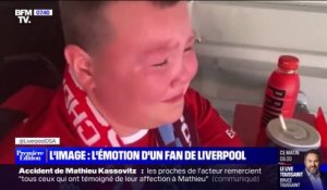 Les larmes d'un jeune handicapé irlandais réalisant son rêve d'assister à un match de Liverpool