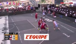 Les Bleus qualifiés en demi-finales - Basket 3x3 - CE (H)