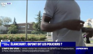 "J'ai vu que c'était la voiture de police qui l'a percuté": un témoin de la collision mortelle à Élancourt témoigne