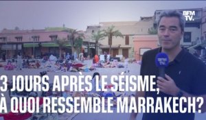 Séisme au Maroc: 3 jours après, voici comment les habitants de Marrakech se réveillent dans les rues