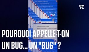 Pourquoi appelle-t-on une panne informatique un "bug?