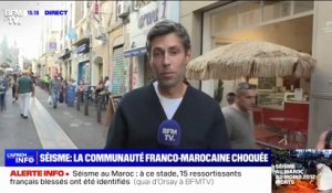 Séisme au Maroc: à Marseille, dans le quartier de Noailles, la solidarité s'organise