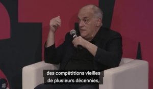 Interview - Tebas ne voit pas la Saudi Pro League parmi les "10 principaux risques pour le football européen"