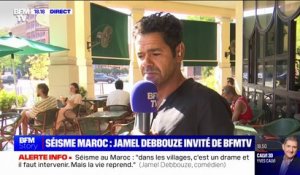 Séisme au Maroc: "Dans les villages, c'est un drame. C'est là qu'il faut véritablement intervenir", affirme Jamel Debbouze (parrain de l’association marocaine “L’Heure Joyeuse”)