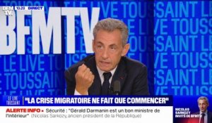 Nicolas Sarkozy: "La crise migratoire ne fait que commencer"