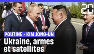 Les images de la rencontre entre Vladimir Poutine et Kim Jong-un à l'est de la Russie