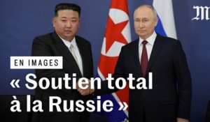 Les images de la rencontre entre Kim Jong-un et Vladimir Poutine en Russie
