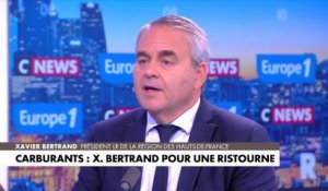 Xavier Bertrand : «Deux euros le litre d'essence, c'est insupportable pour les Français»