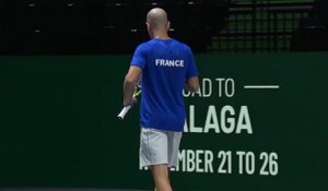 Le replay de Mannarino - Purcell (set 2) - Tennis - Coupe Davis