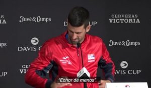 Coupe Davis - Quand Novak Djokovic prend un cours d'espagnol en pleine conférence de presse