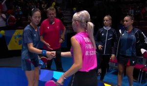 Le replay de Yuan - Szocs - Tennis de table - CE par équipes