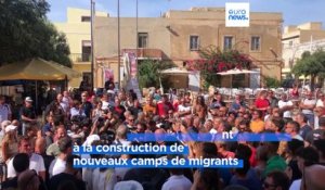 Face à l’afflux massif de migrants, la colère monte à Lampedusa