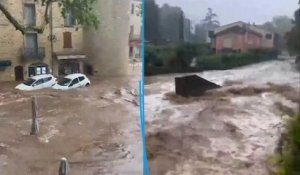 Les images impressionnantes des inondations dans l'Hérault