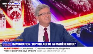 Jean-Luc Mélenchon: "Nous sommes capables d'accueillir 250 personnes venant de Lampedusa"