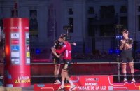 Vuelta - Les images du podium de la Jumbo Visma
