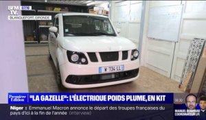 "La Gazelle", une voiture électrique en kit fabriquée en France