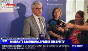 Bernard Gonzalez (préfet des Alpes-Maritimes): "Il n'y a aucune réquisition en cours pour la création d'un camp de migrants à Menton"