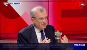 "Nous allons ramener l'inflation vers 2% d'ici 2025", affirme François Villeroy de Galhau, gouverneur de la Banque de France