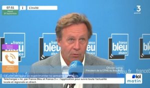 Olivier Lang, président de la CPME du Bas-Rhin "favorable" à la semaine de 4 jours "au cas-par-cas"