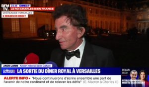 Dîner d'État en l'honneur de Charles III: "C'était un dîner chaleureux et amical", pour l'ancien ministre de la Culture Jack Lang