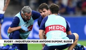 Rugby : inquiétude pour Antoine Dupont, blessé