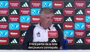 6e j. - Ancelotti annonce le retour de Vinicius pour le derby
