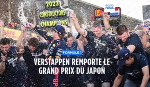 F1 : Verstappen fonce vers un nouveau sacre après sa victoire au Japon