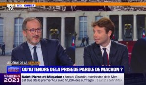 Discours d'Emmanuel Macron à 20h: "Le gouvernement est là pour prendre des mesures concrètes et immédiates" indique Guillaume Tabard, éditorialiste politique Le Figaro