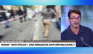 David-Olivier Reverdy : «On savait pertinemment qu'ils allaient s'en prendre aux flics et que la violence n'est pas du côté qu'on croit»