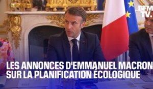L'intégralité des annonces d'Emmanuel Macron sur la planification écologique