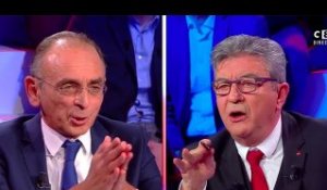 "Inaudible", "Déçu" : les internautes sévères sur le débat Zemmour-Mélenchon dans Face à Baba (C8)