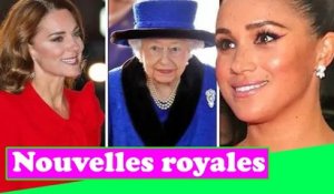 Meghan en tête de la popularité de la reine et de Kate dans la famille royale, car la duchesse a la