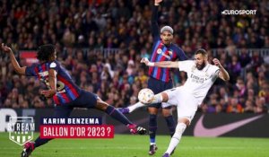 "Il n'y a plus que trois prétendants au Ballon d'Or : Benzema, Haaland et Messi"