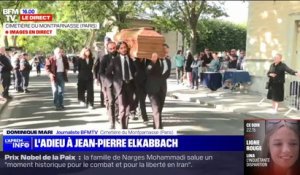 Les obsèques de Jean-Pierre Elkabbach, ancien journaliste politique, ont lieu au cimetière du Montparnasse à Paris ce vendredi