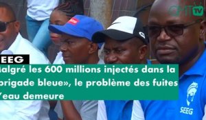 [#Reportage] SEEG: malgré les 600 millions injectés dans la «brigade bleue», le problème des fuites d’eau demeure
