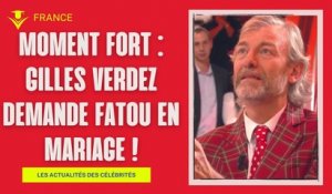 Moment fort TPMP: Gilles Verdez demande Fatou en mariage !