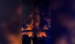 « Il y a un énorme feu » : des bâtiments de HEC ravagés par un violent incendie