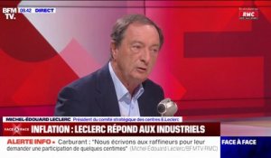 "Non", Michel-Édouard Leclerc affirme ne pas faire plus de marge sur une marque que sur une marque distributeur